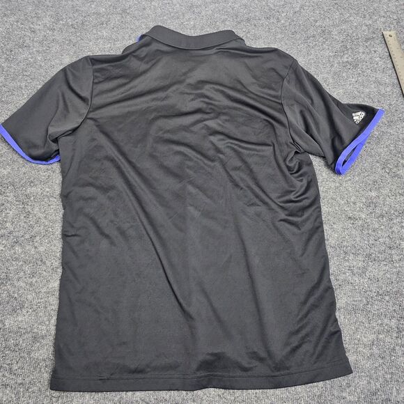 Adidas ClimaChill Men's L BLACK Golf polo shirt short sleeve SIZE TAG CUT OFF - Picture 10 of 10